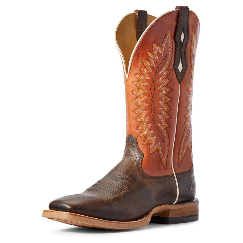 Ariat Relentless Record Setter - Western Laarzen Bruin Heren - 15815-084